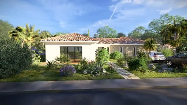 Eurus — vue 1 de la villa