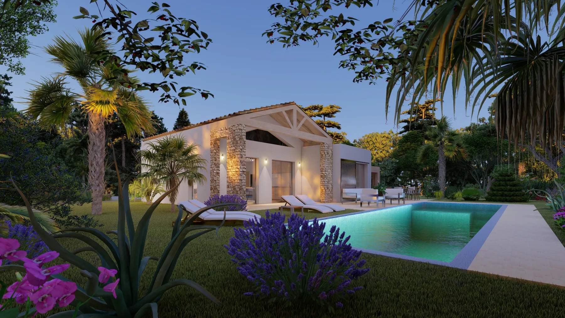 Villa Ponant — Nouveauté, construite sur mesure par JPSA GSI en Occitanie