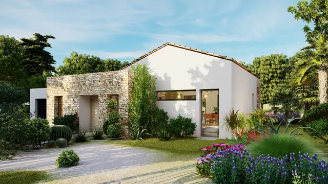 Ponant — vue 2 de la villa